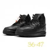 nike air force 1 high leather university black